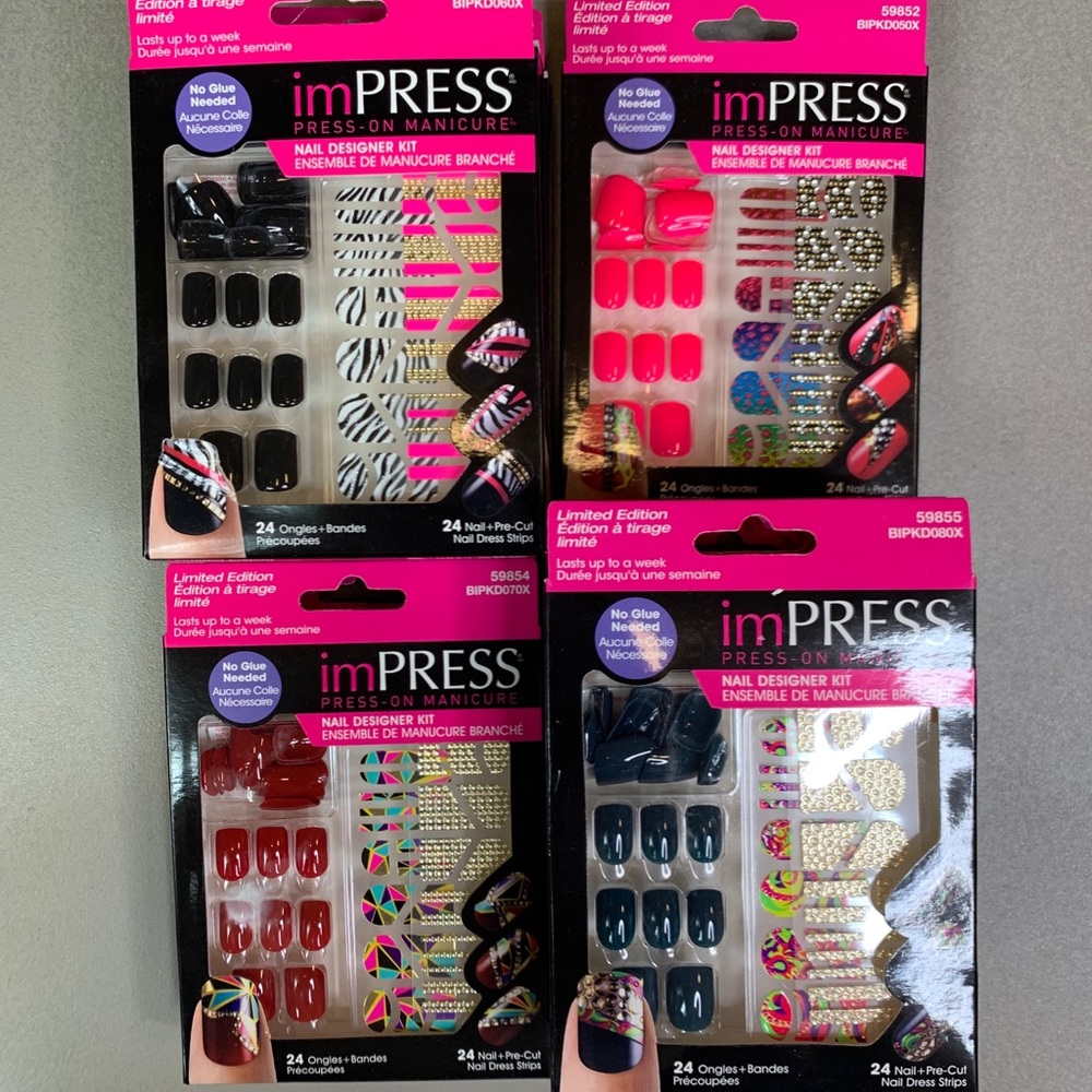 Kiss imPress press on nail Limited Edition bling